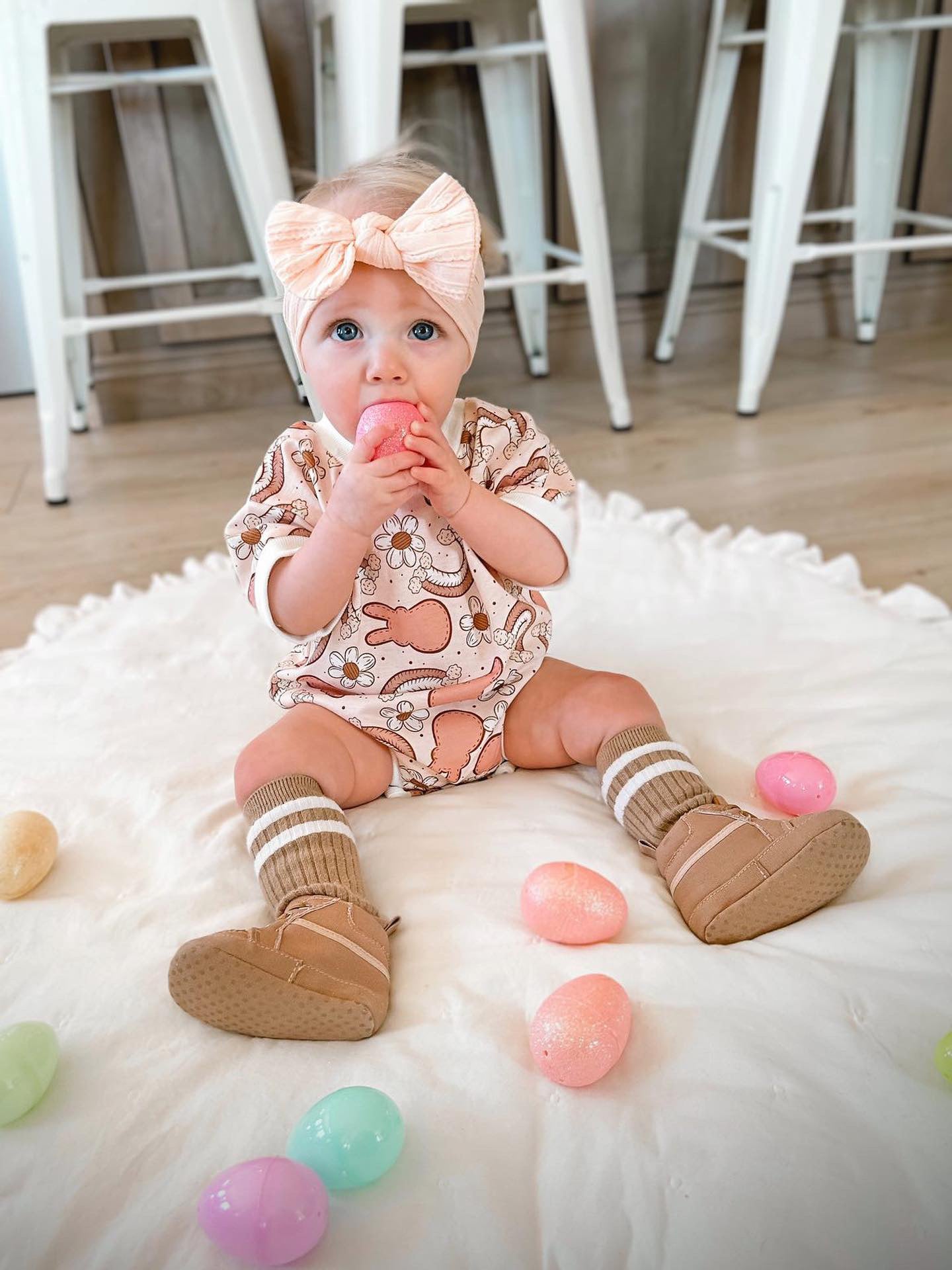 RAINBOW BUNNY ONESIE