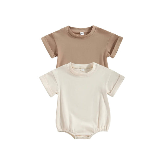 CUFFED SLEEVE ONESIE