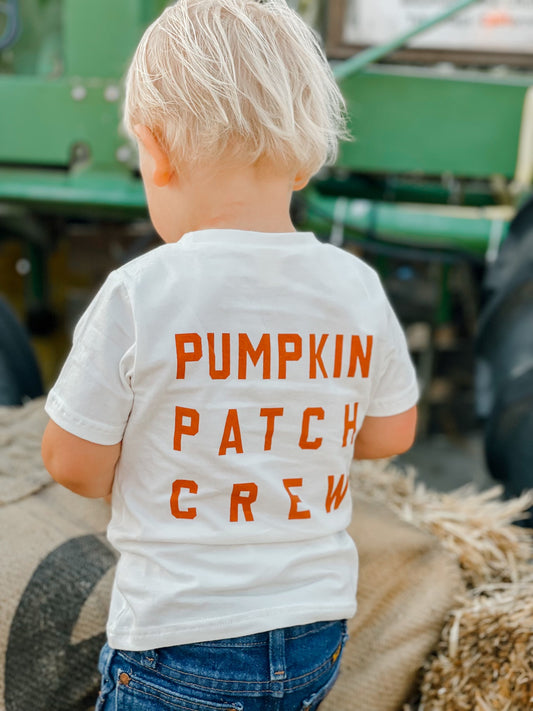 "PUMPKIN PATCH CREW" TEE