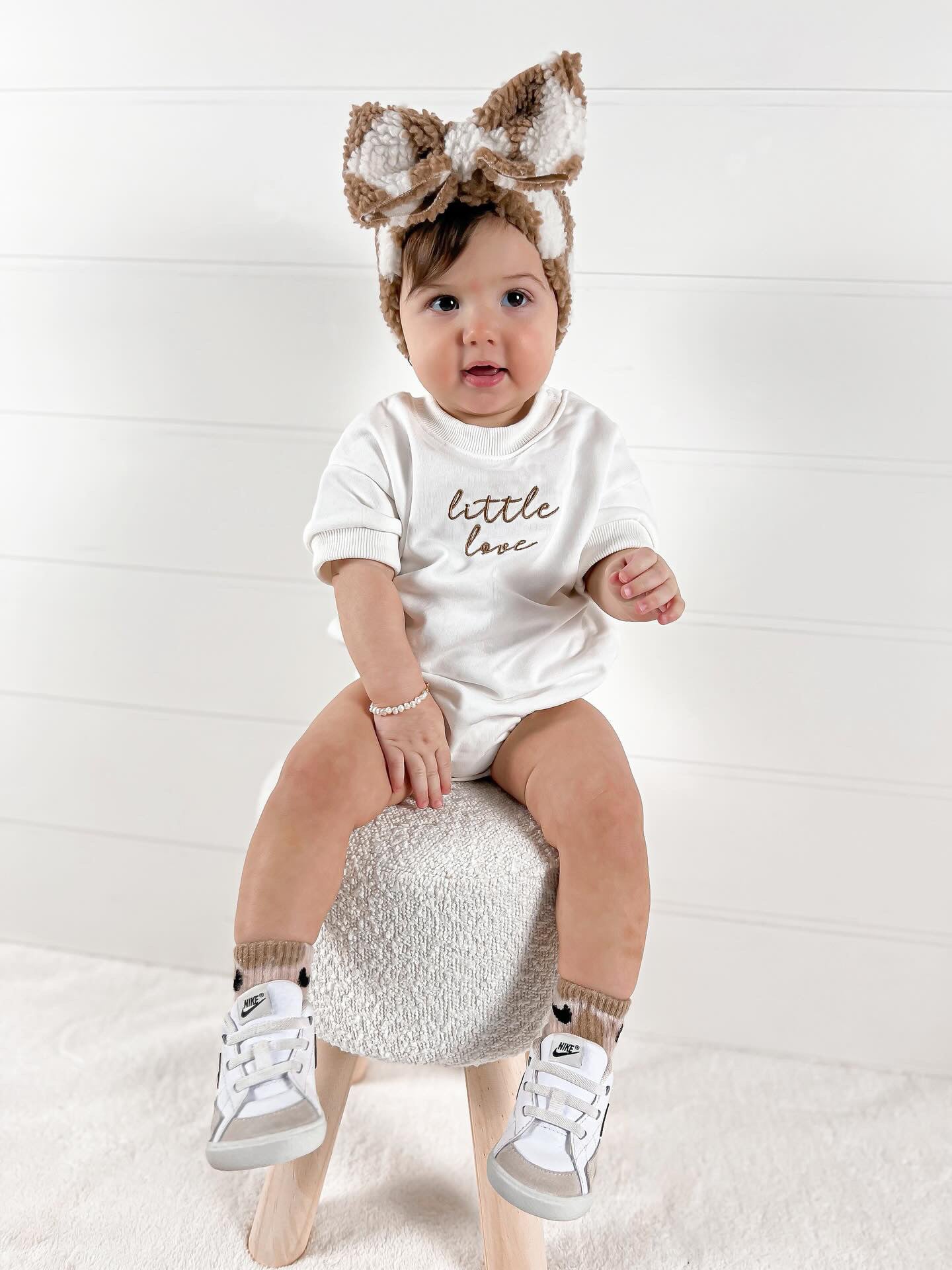 “LITTLE LOVE” SHORT SLEEVE ROMPER