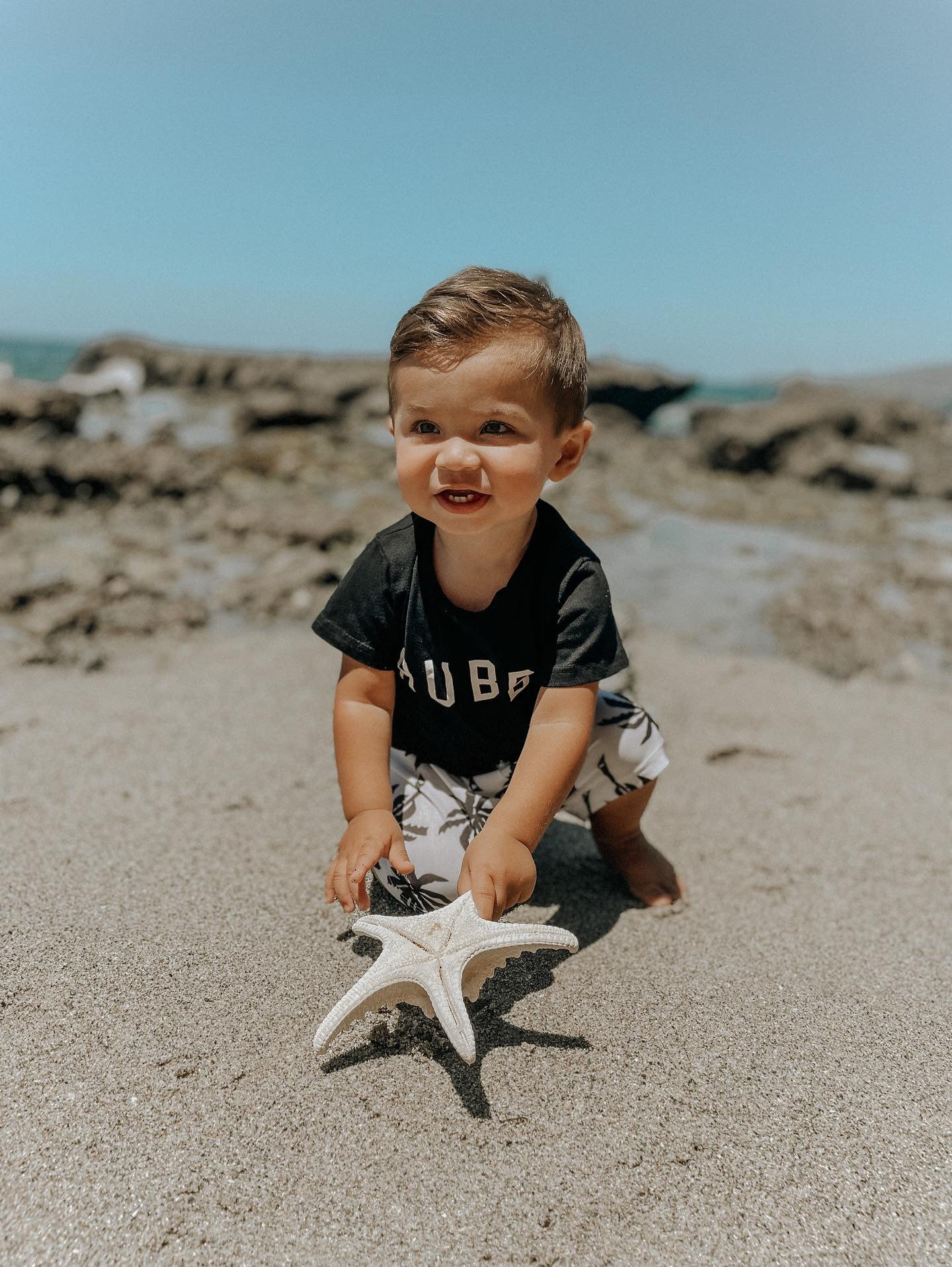 PALM TREE SWIM SHORTS