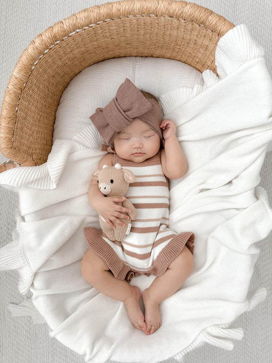 STRIPED TANK TOP ROMPER