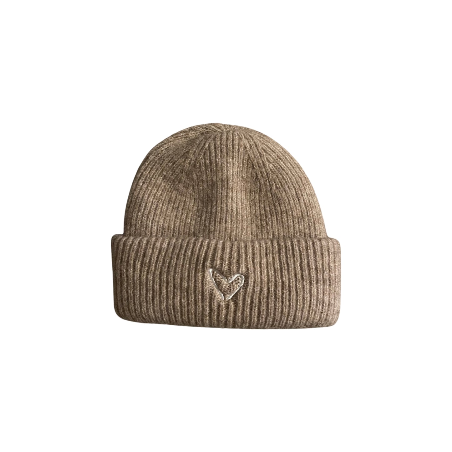 HEART KNIT BEANIE