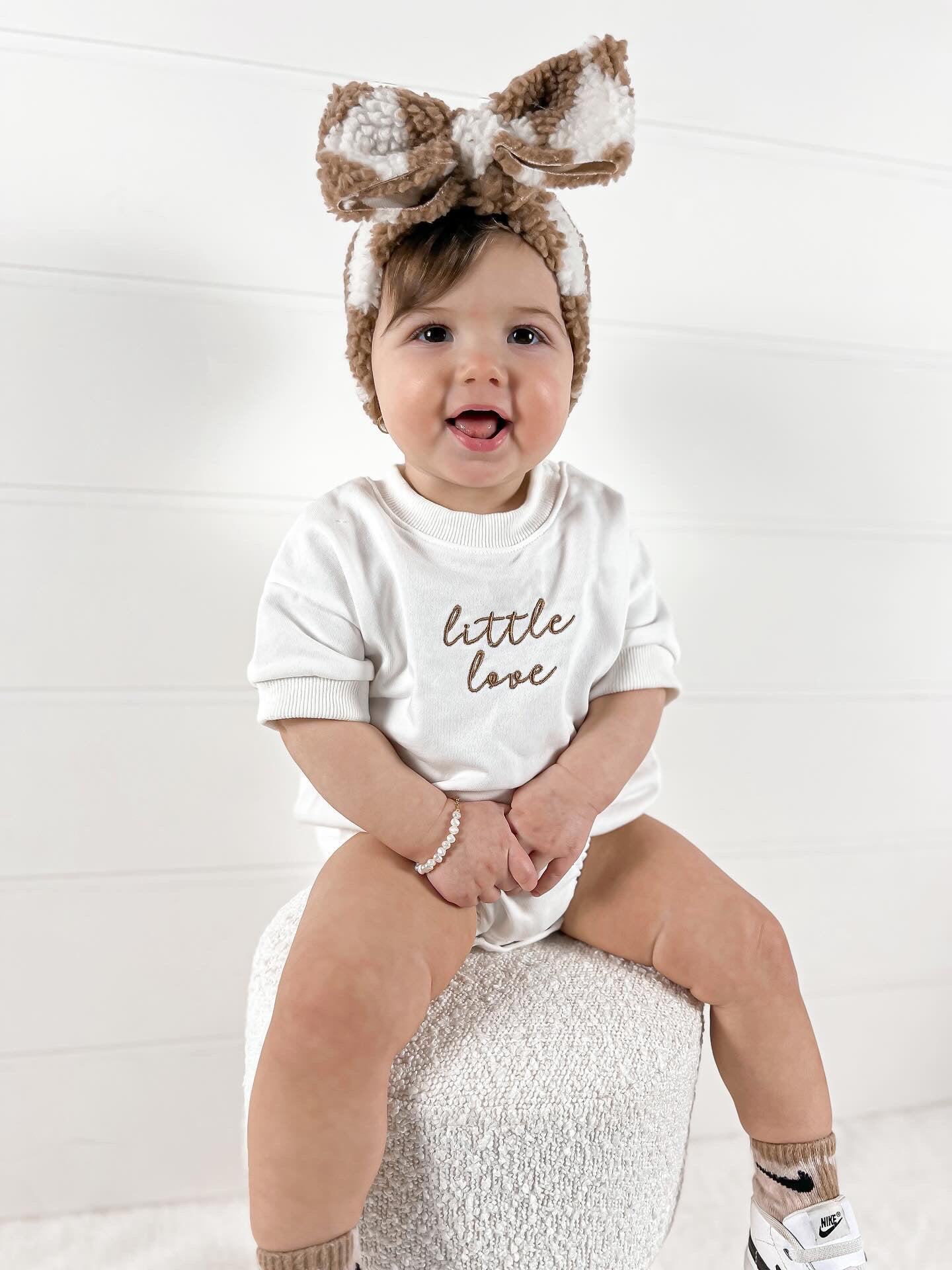 “LITTLE LOVE” SHORT SLEEVE ROMPER