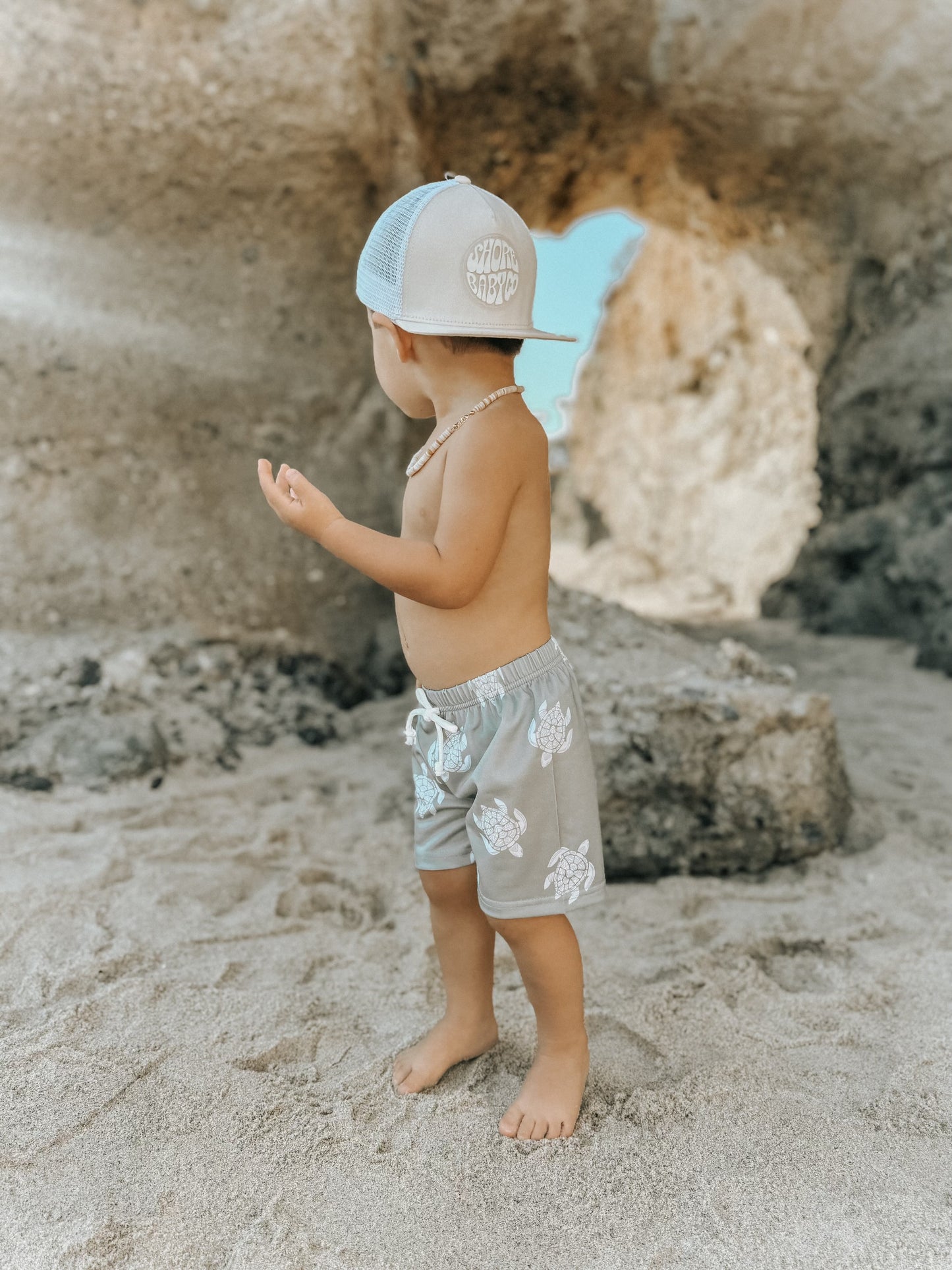 “TURTLE” SWIM SHORTS