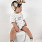 “LITTLE LOVE” SHORT SLEEVE ROMPER