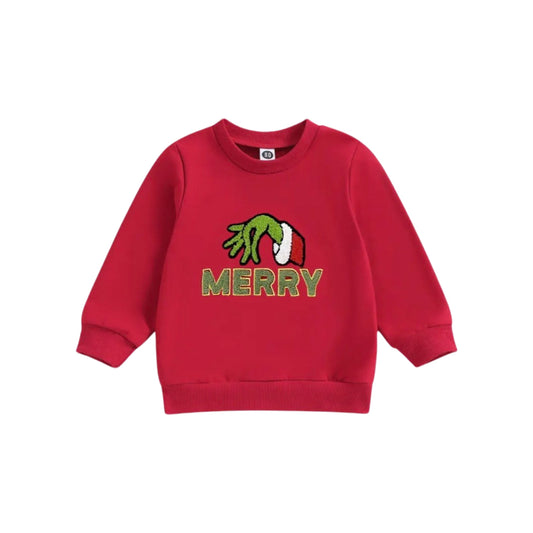 “MERRY” CREWNECK