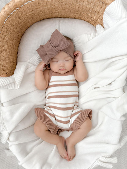 STRIPED TANK TOP ROMPER