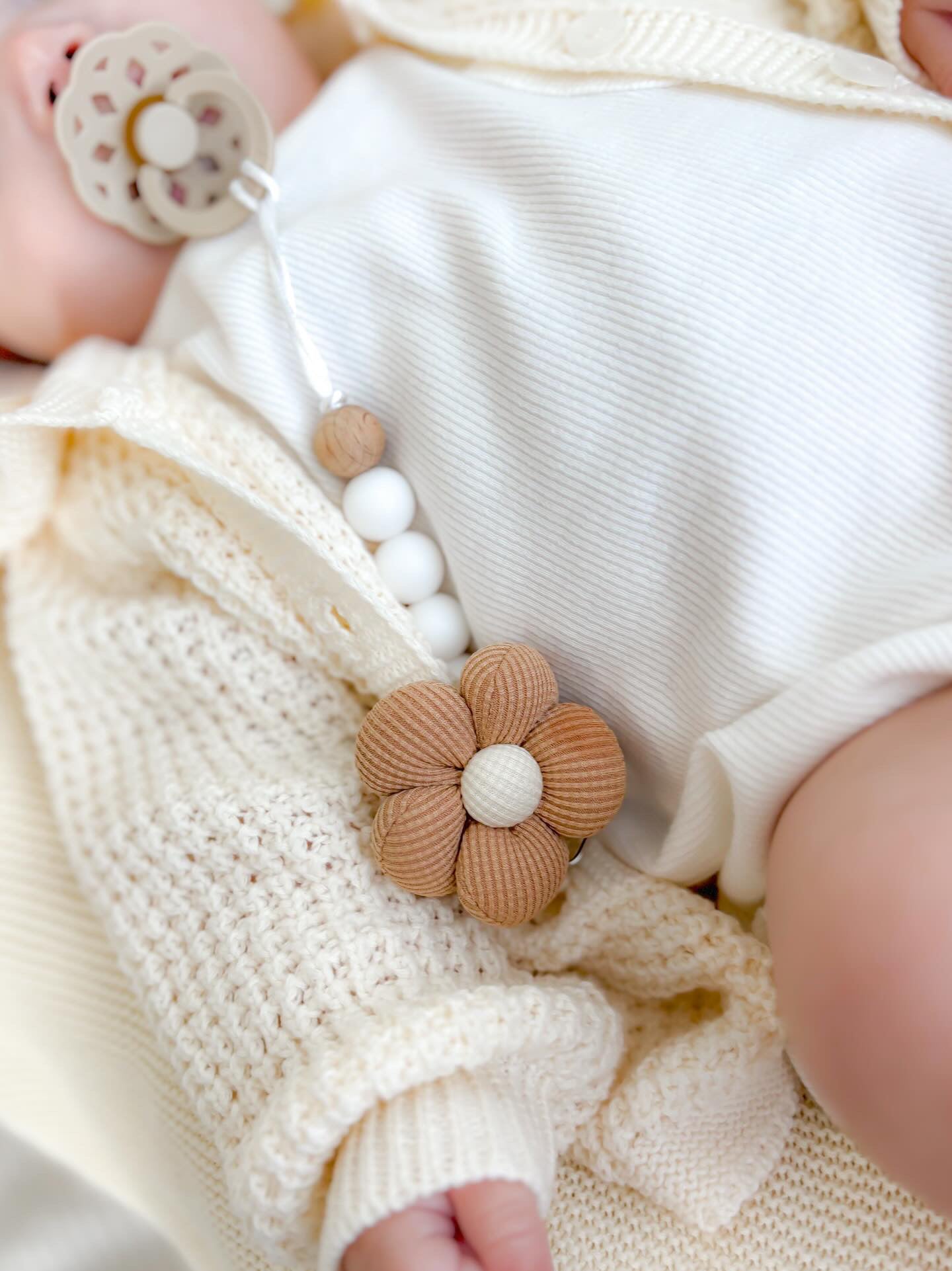 KNITTED TEDDY CARDIGAN