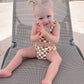 CHECKERED CREAMSICLE SWIMSUIT