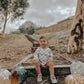 “MAMA’S BOY” CHECKERED ROMPER
