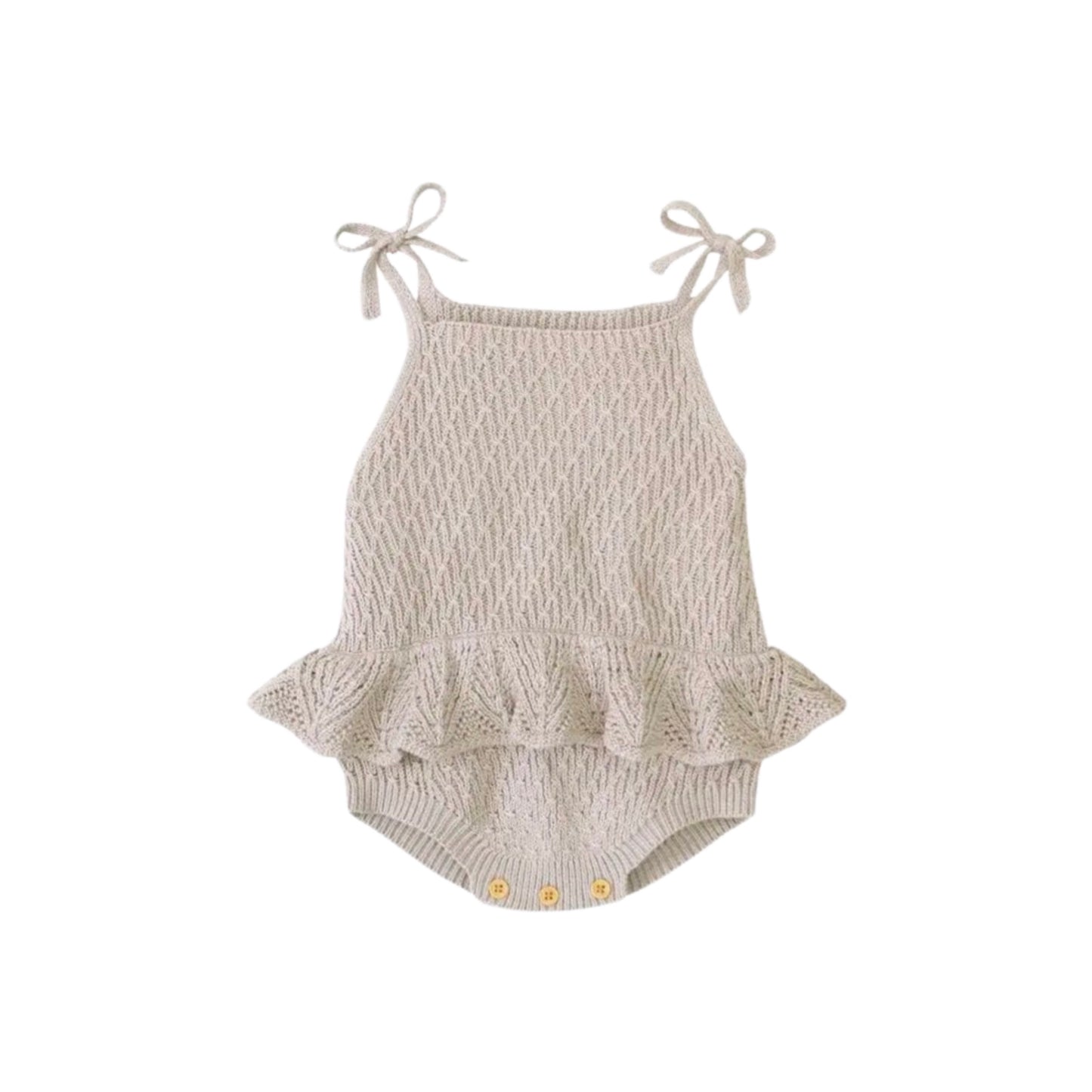 KNITTED TANK TOP ROMPER