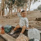 “MAMA’S BOY” CHECKERED ROMPER