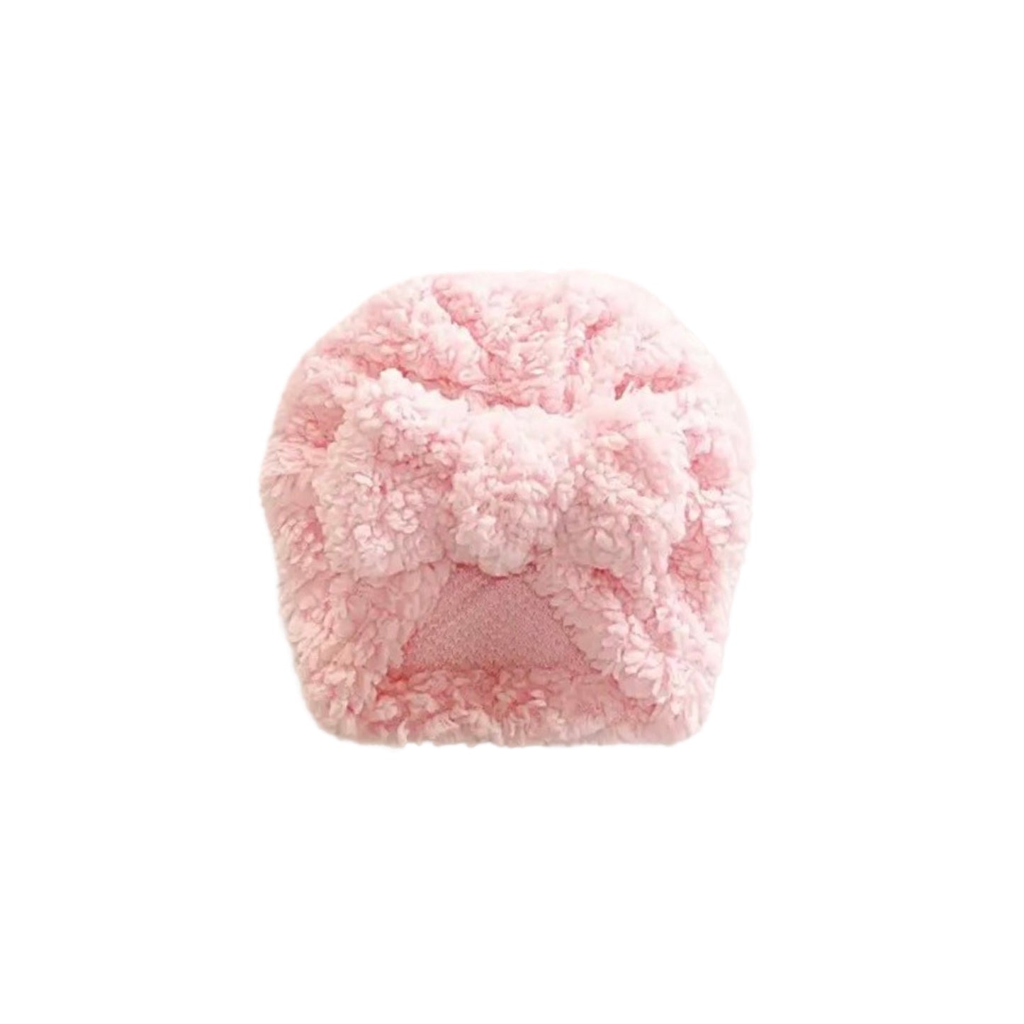 FUZZY TURBAN BOW