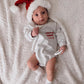 CHRISTMAS MORNING CREW ROMPER