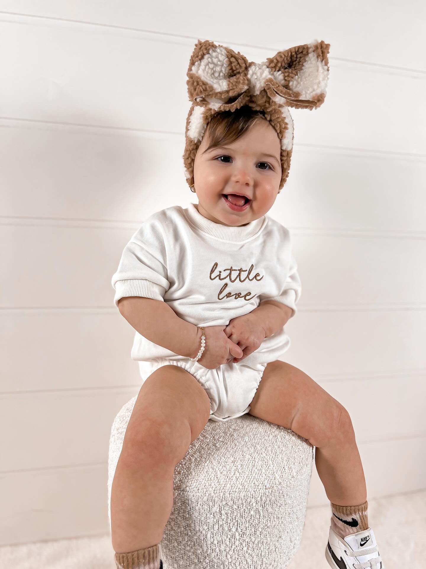 “LITTLE LOVE” SHORT SLEEVE ROMPER