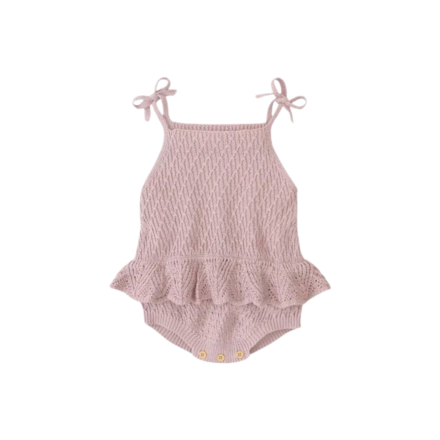 KNITTED TANK TOP ROMPER