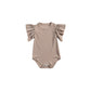 RUFFLE SLEEVED ONESIE