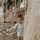 “MAMA’S BOY” CHECKERED ROMPER