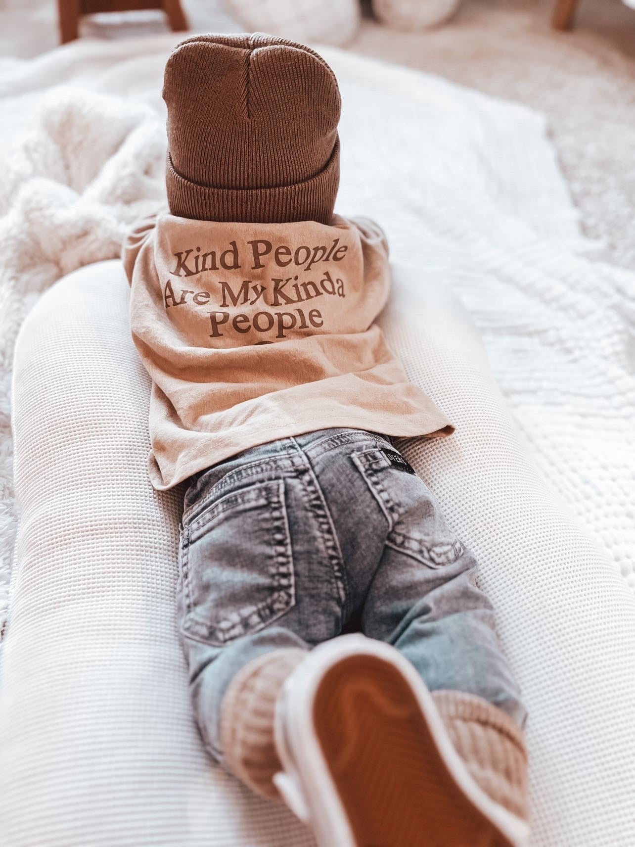 "KIND PEOPLE ARE MY KINDA PEOPLE" LONG SLEEVE