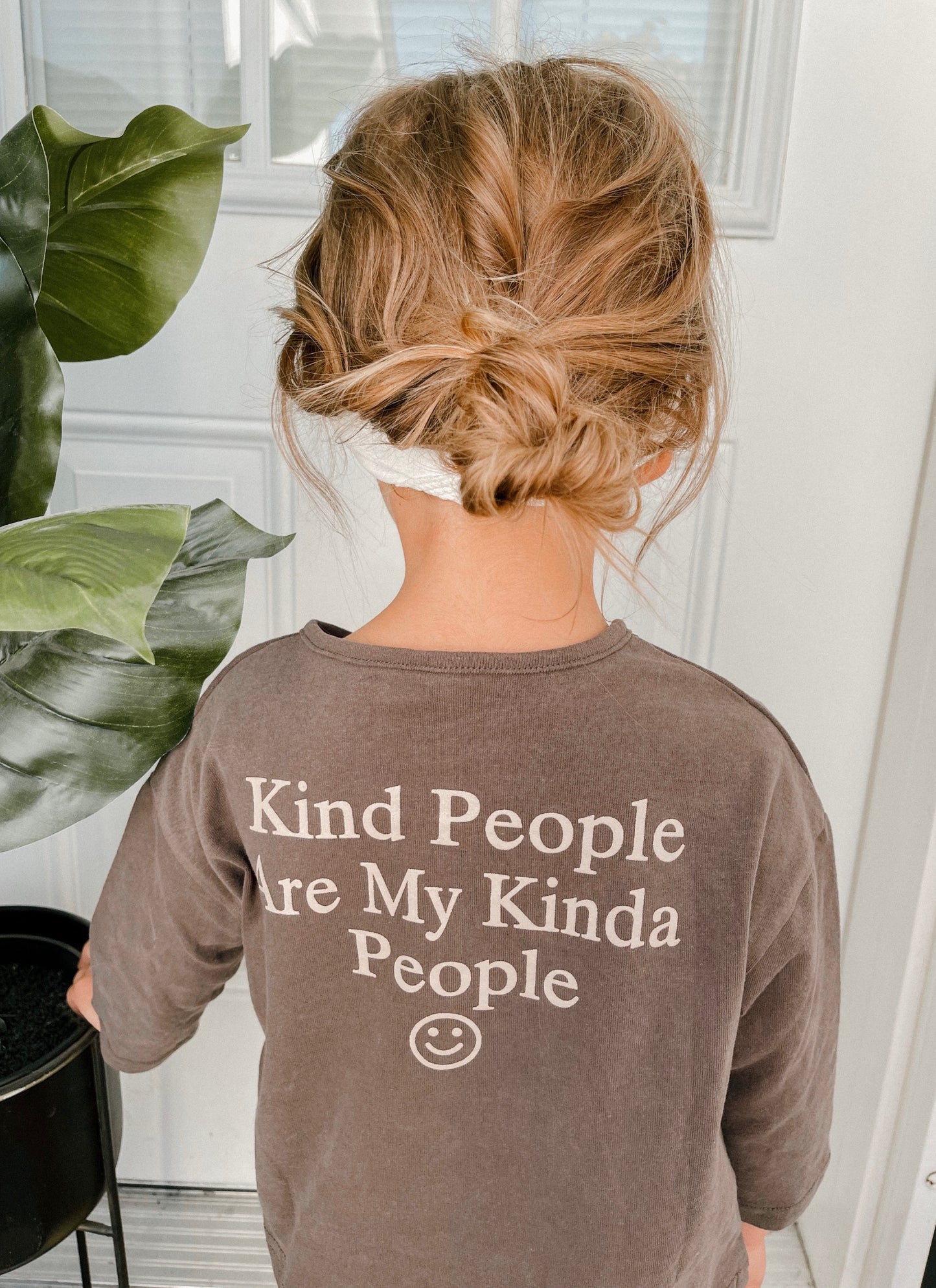 "KIND PEOPLE ARE MY KINDA PEOPLE" LONG SLEEVE