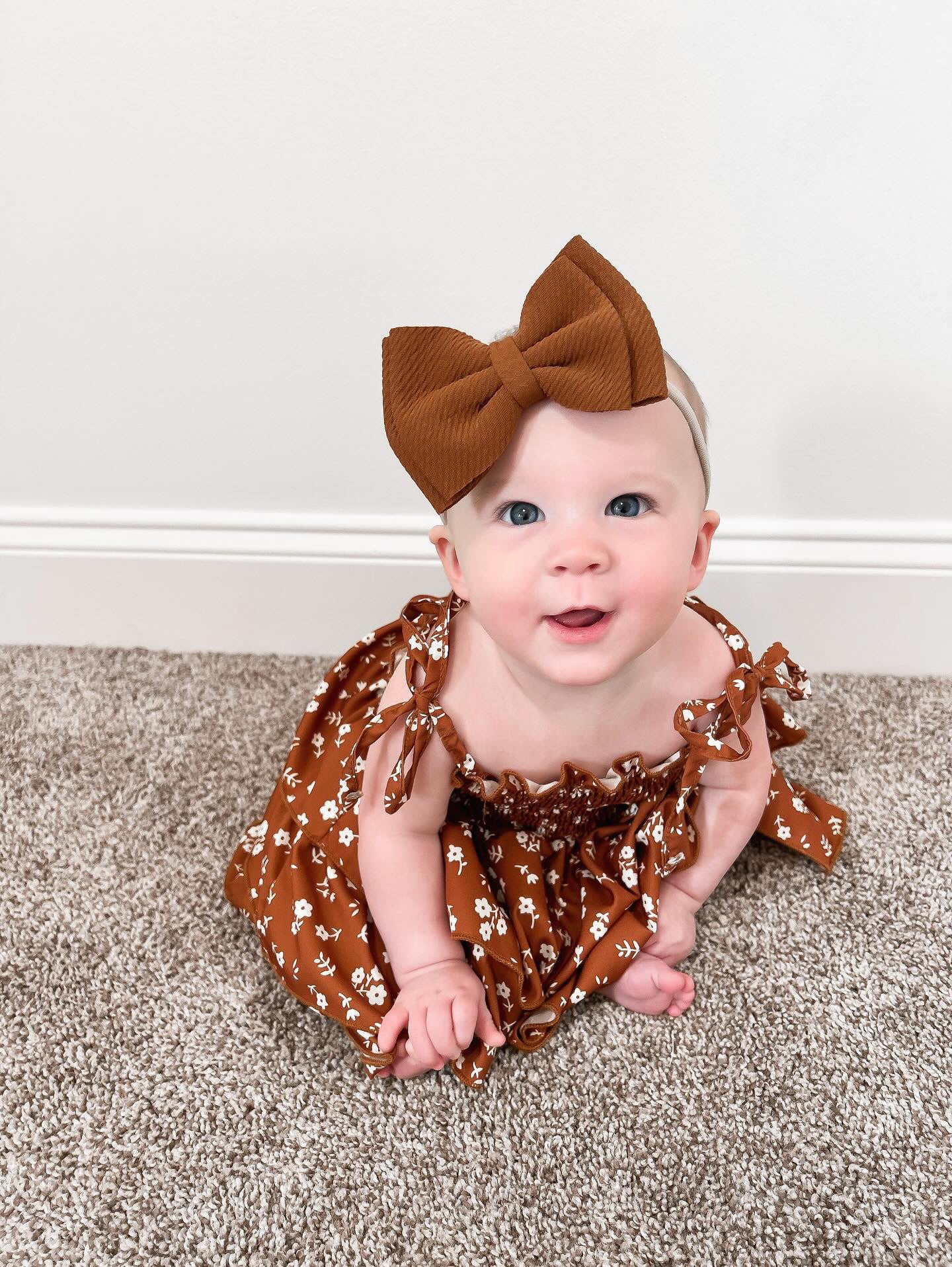 AUBURN FLORAL DRESS