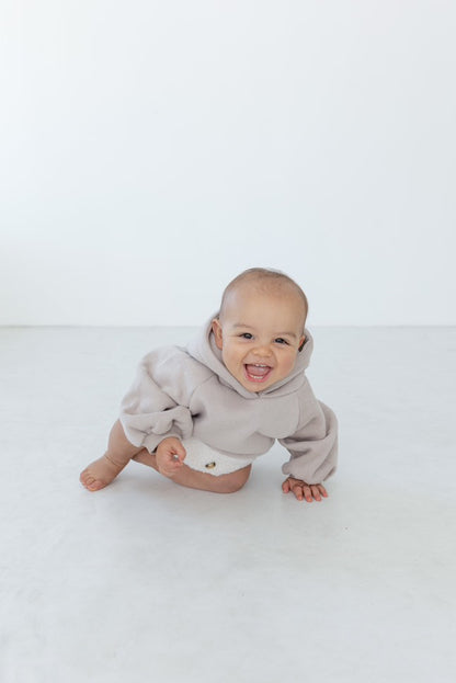 NEUTRAL BUBBLE ROMPER