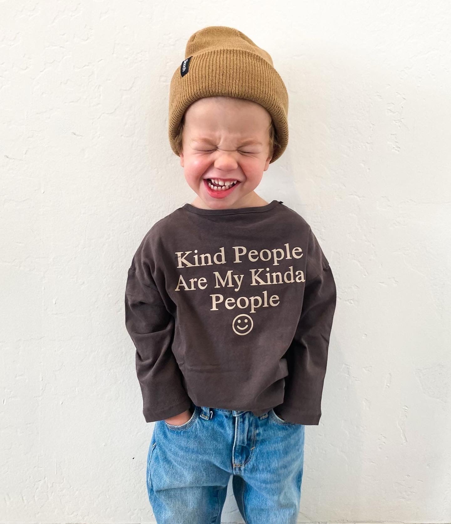 "KIND PEOPLE ARE MY KINDA PEOPLE" LONG SLEEVE