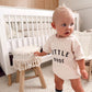 “LITTLE DUDE” ONESIE