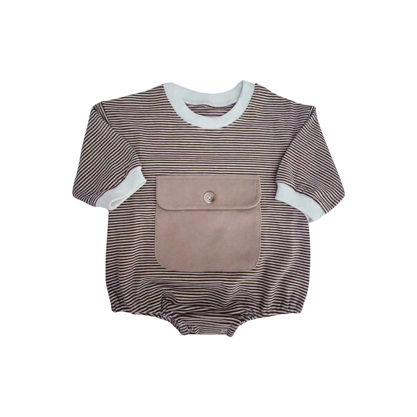 CORDUROY POCKET ROMPER