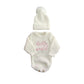 “HELLO WORLD” NEWBORN ROMPER