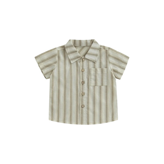 STRIPED BUTTON UP SHIRT