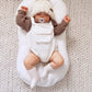 WAFFLE KNIT OVERALLS