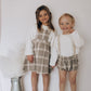 PLAID SUSPENDER BLOOMERS