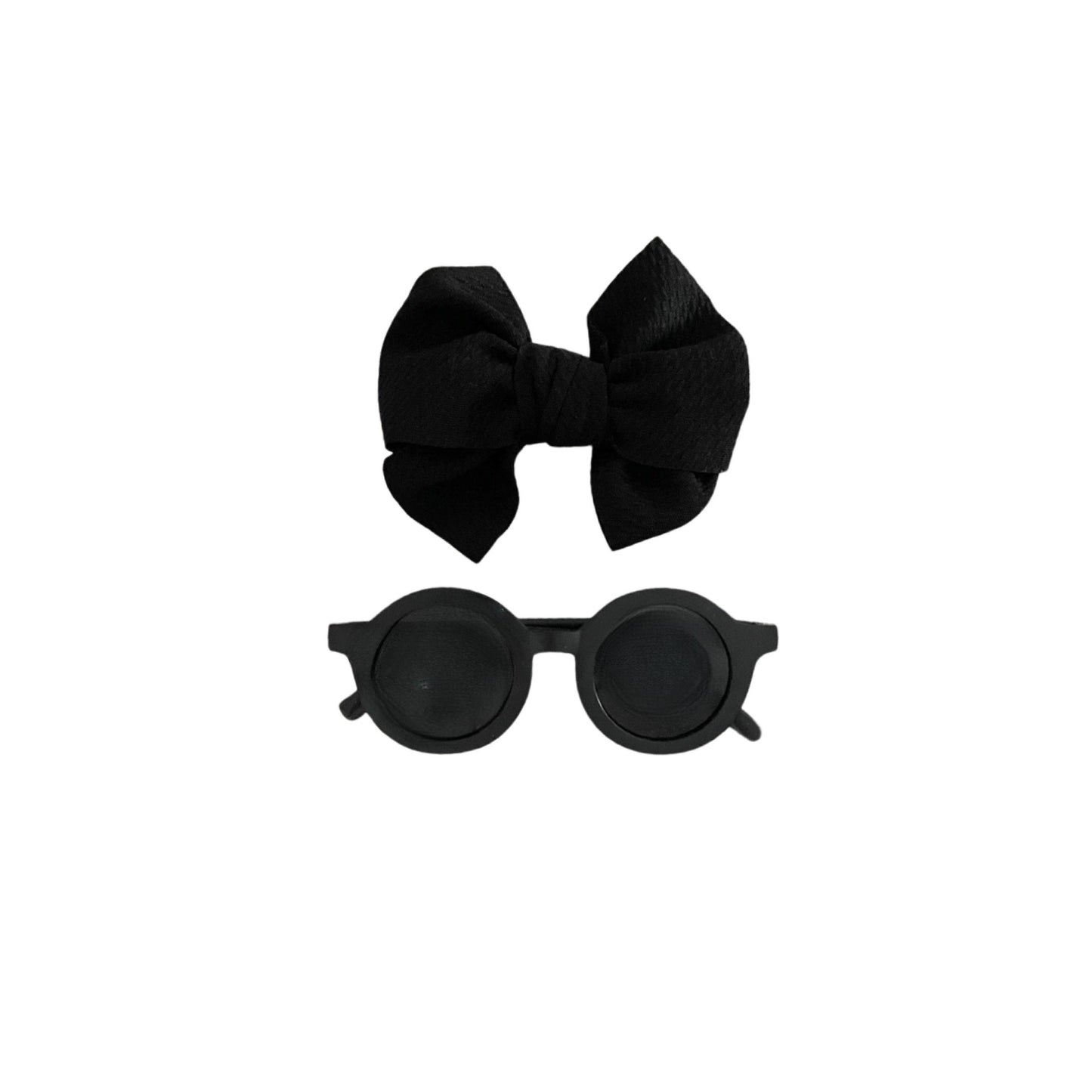 SUNGLASSES + HEADBAND BOW