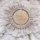 MACRAME MILESTONE PLAQUE SET