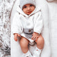 FUZZY POCKET SWEATER ROMPER