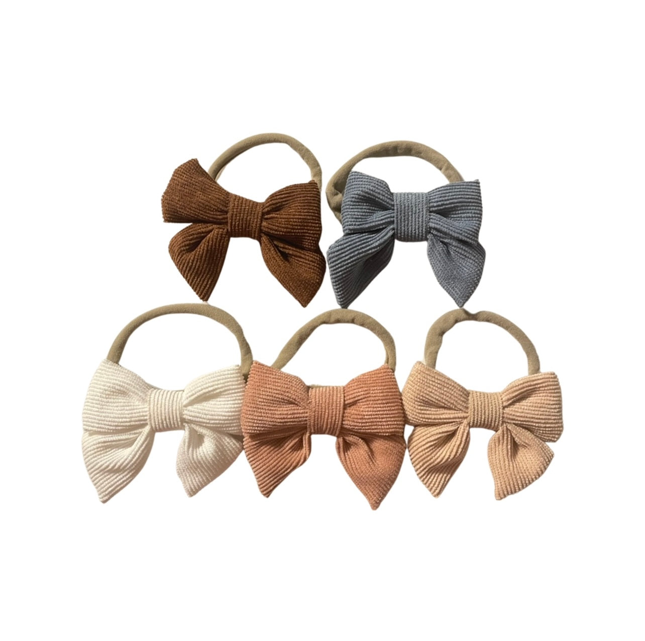 CORDUROY HEADBAND BOW