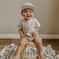 STRIPED WAFFLE KNIT SET
