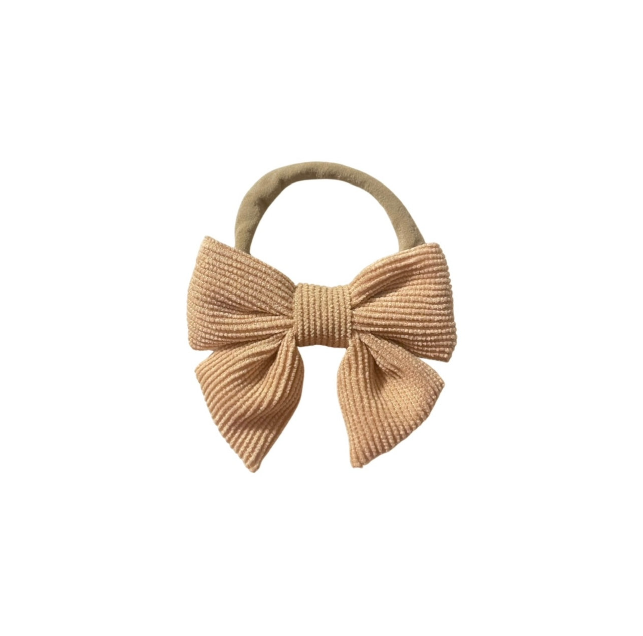 CORDUROY HEADBAND BOW