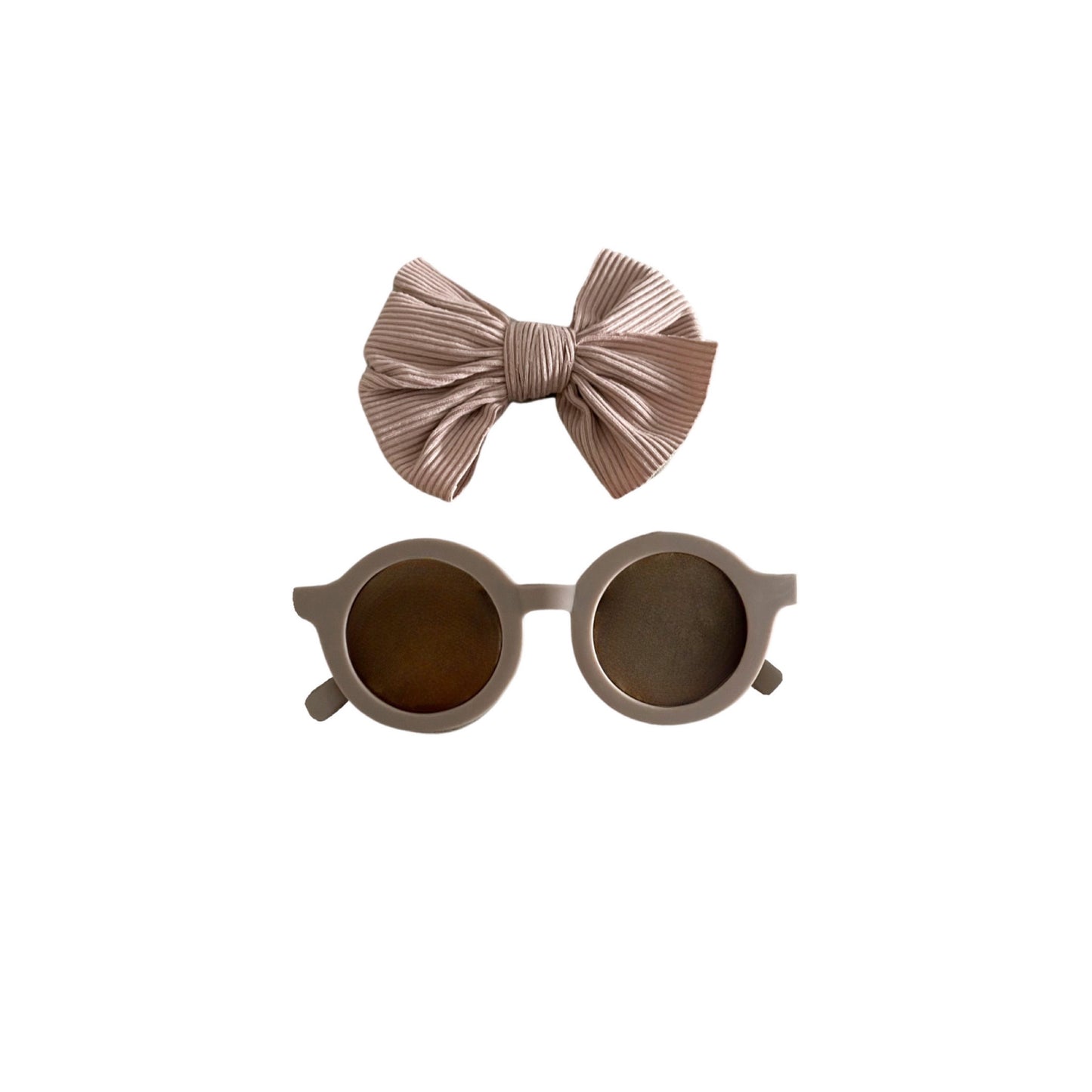 SUNGLASSES + HEADBAND BOW