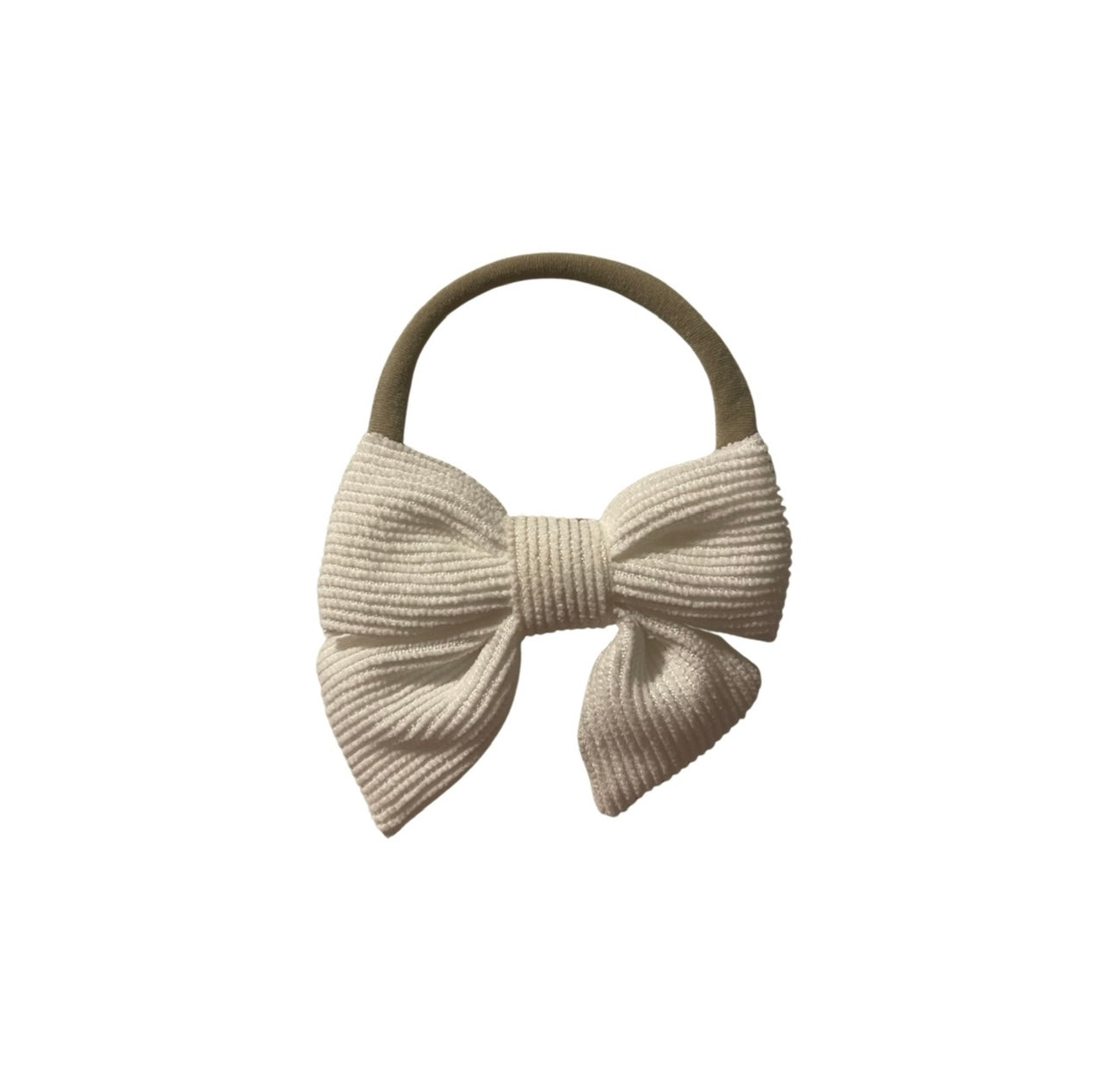 CORDUROY HEADBAND BOW