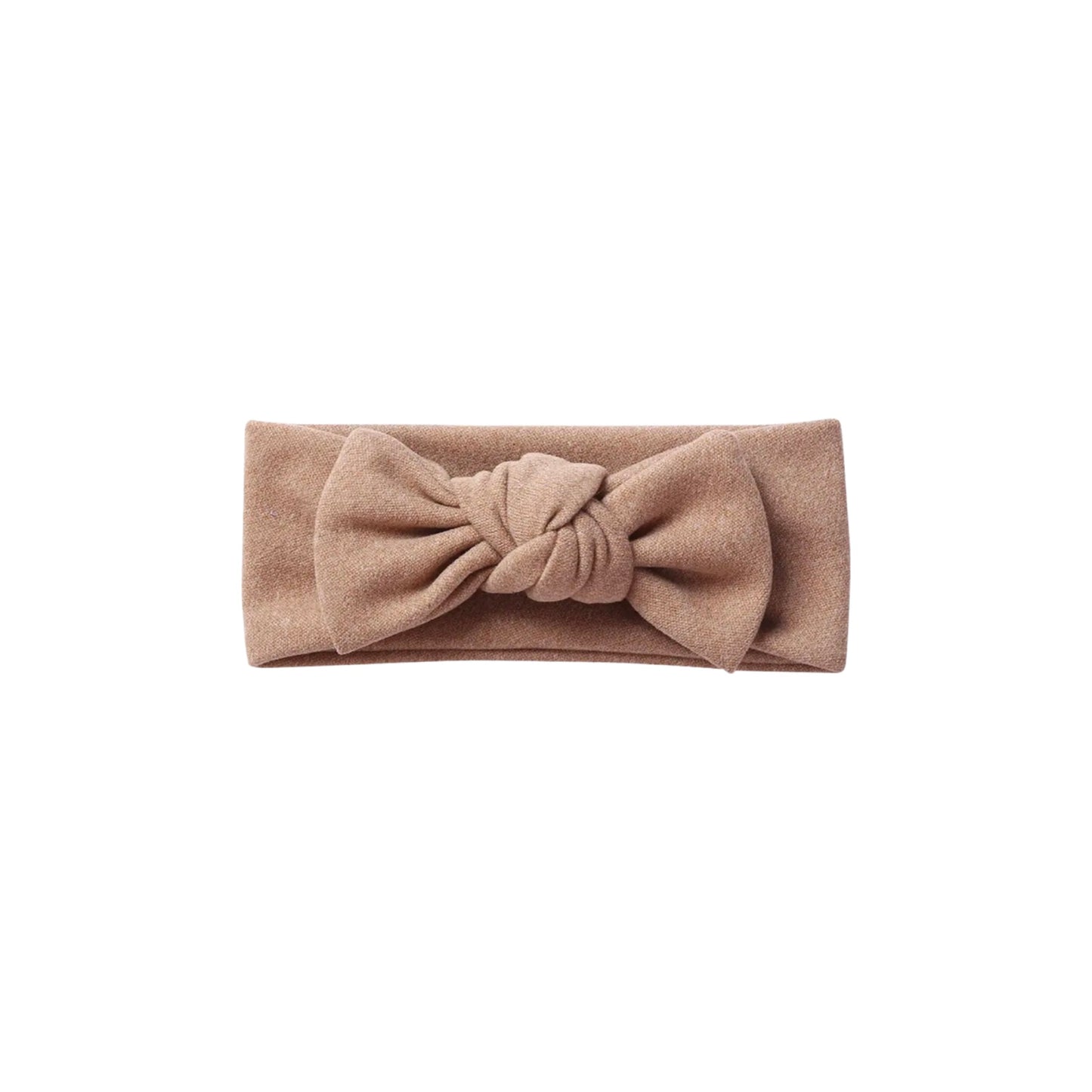 CASHMERE HEADBAND BOW