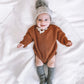 KNITTED LONGSLEEVE ROMPER