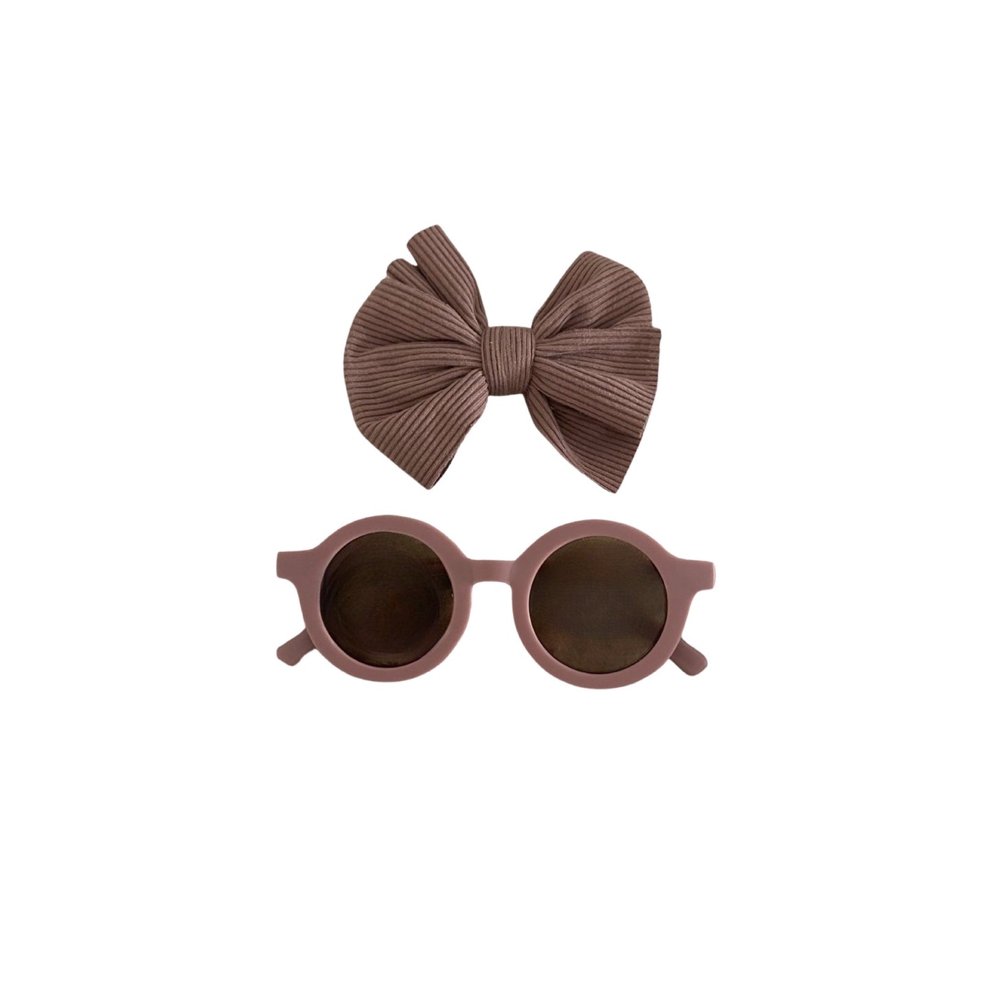 SUNGLASSES + HEADBAND BOW