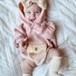 FUZZY POCKET SWEATER ROMPER