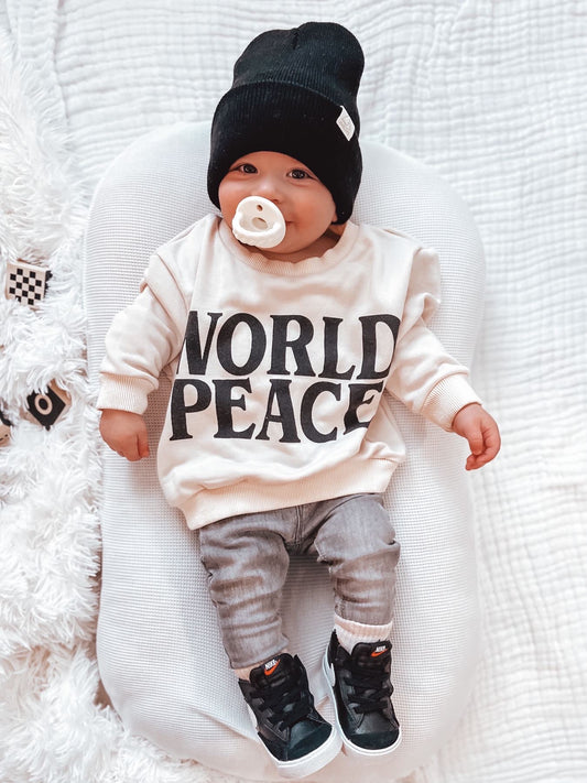 "WORLD PEACE" LONG SLEEVE