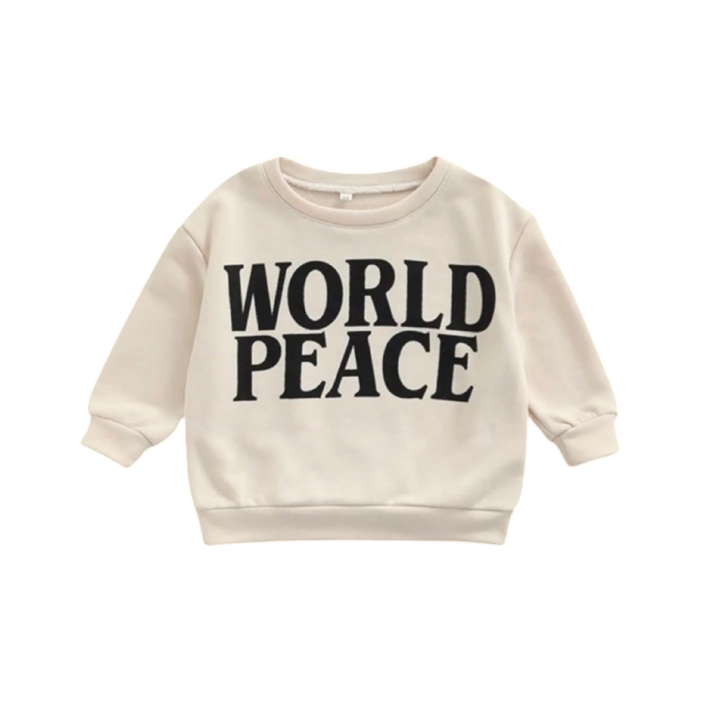 "WORLD PEACE" LONG SLEEVE