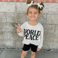 "WORLD PEACE" LONG SLEEVE