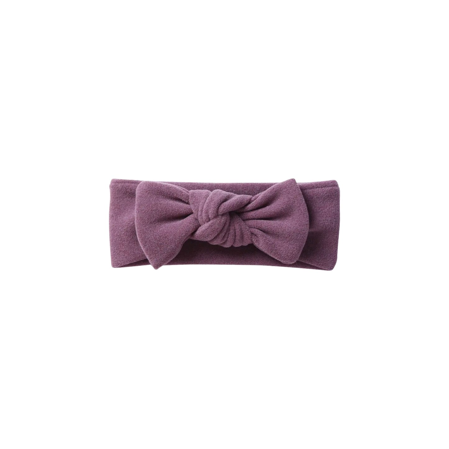 CASHMERE HEADBAND BOW